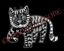 Load image into Gallery viewer, Bayun the Dream Cat - Slavic Folklore Long Sleeve Shirt