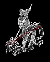 Load image into Gallery viewer, Dragon Slayer- Folklore Tote Bag