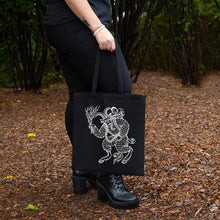 Load image into Gallery viewer, Cartoon Krampus Tote Bag