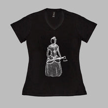Load image into Gallery viewer, Lizzie Borden Legend V-Neck Shirt