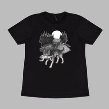 Load image into Gallery viewer, Russian Lullaby Wolf - Folklore T-shirt