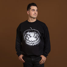 Load image into Gallery viewer, Jack-o-Lantern Pumpkin - Halloween Spooky Sweater
