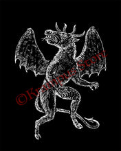 Load image into Gallery viewer, Jersey Devil Crystal Wash T-shirt
