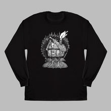 Load image into Gallery viewer, Baba Yaga Hut - Slavic Folklore Long Sleeve Shirt
