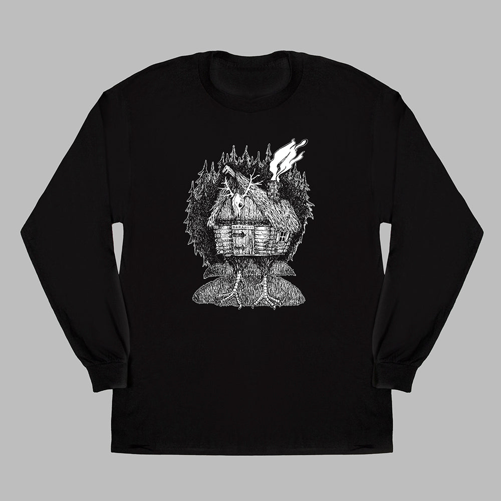 Baba Yaga Hut - Slavic Folklore Long Sleeve Shirt