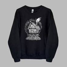 Load image into Gallery viewer, Baba Yaga&#39;s Hut - Slavic Folklore Sweater
