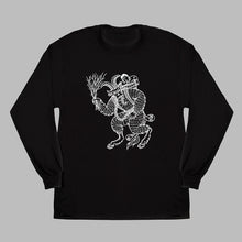 Load image into Gallery viewer, Cartoon Krampus- Holiday Long Sleeve Shirt
