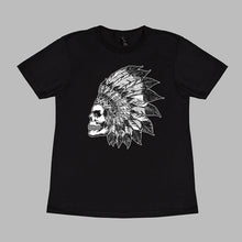 Load image into Gallery viewer, Skull Chief Biker T-shirt
