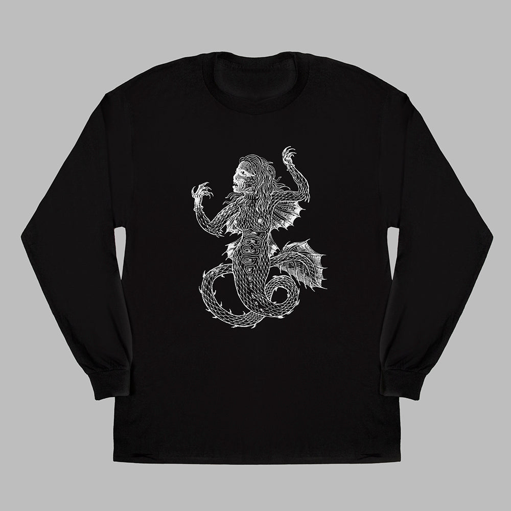 Fiji Mermaid - Creepy Long Sleeve Shirt