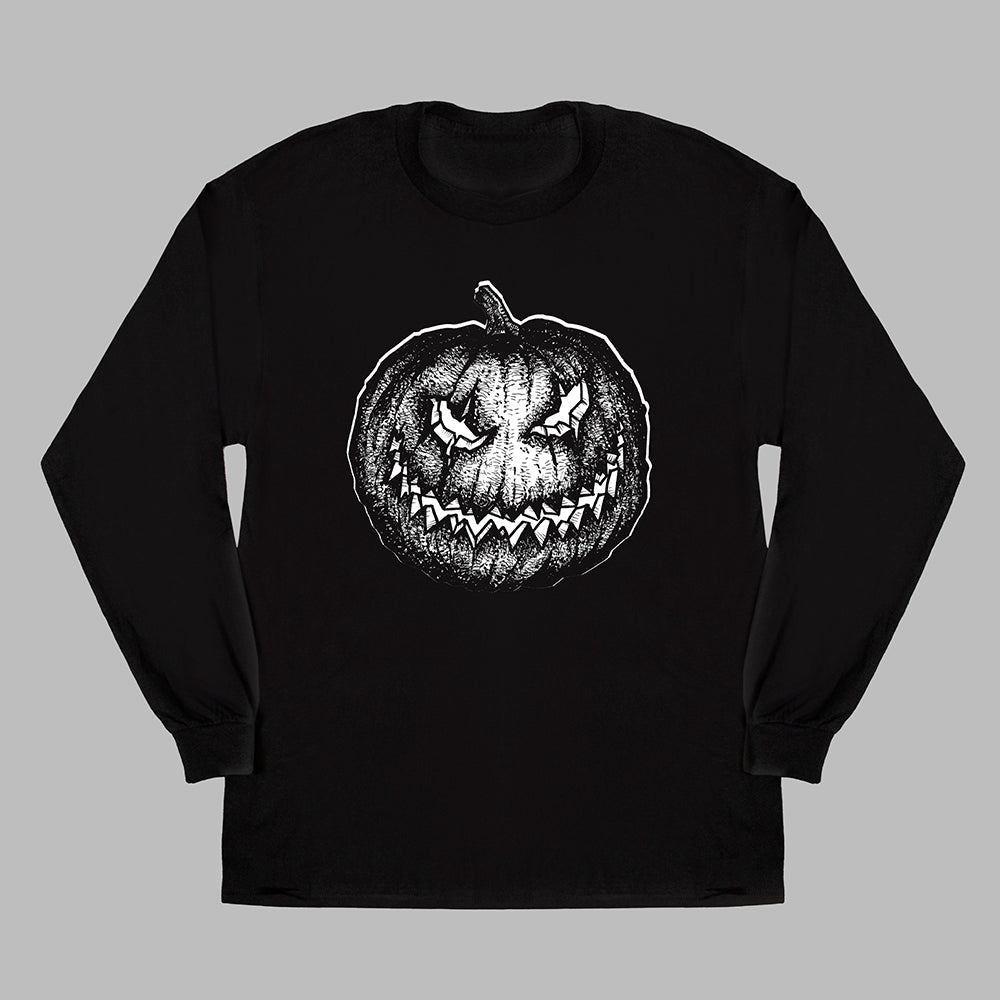 Jack-o-Lantern Pumpkin - Spooky Halloween Long Sleeve Shirt