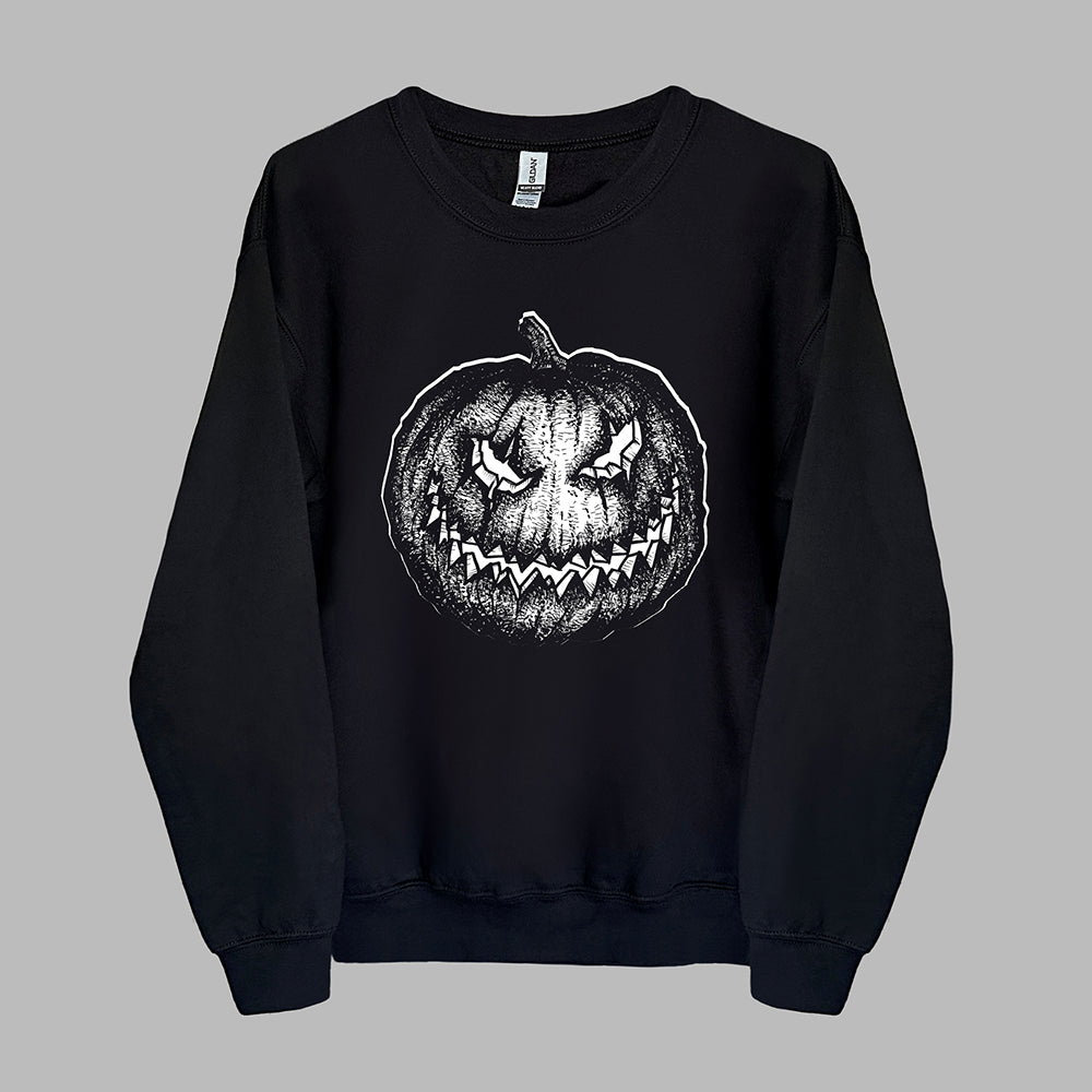 Jack-o-Lantern Pumpkin - Halloween Spooky Sweater