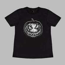 Load image into Gallery viewer, Jack-o-Lantern Pumpkin - Spooky Halloween T-shirt

