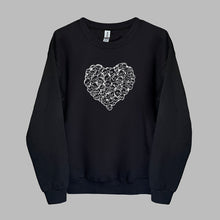 Load image into Gallery viewer, Heart of Skulls Sweater
