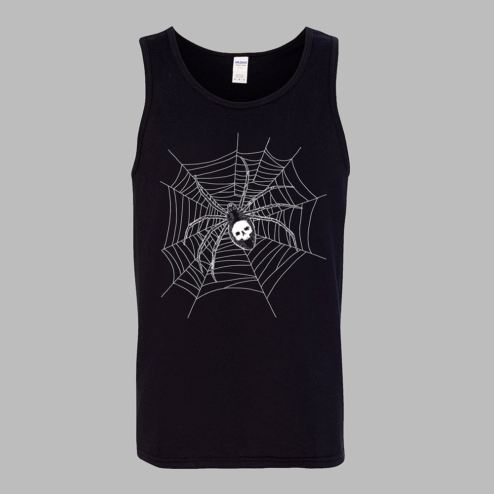 Men's Skull Spider Tank Top