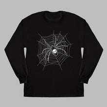 Load image into Gallery viewer, Skull Spider - Gothic Long Sleeve Shirt
