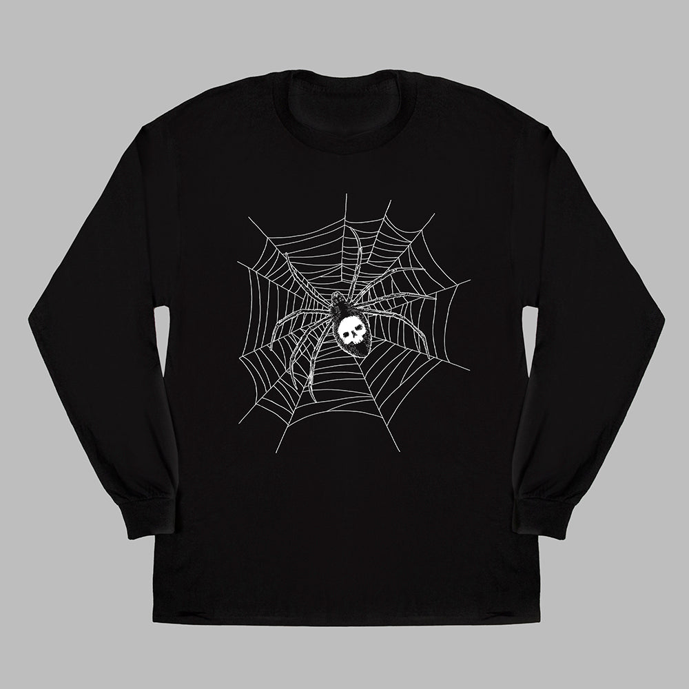 Skull Spider - Gothic Long Sleeve Shirt