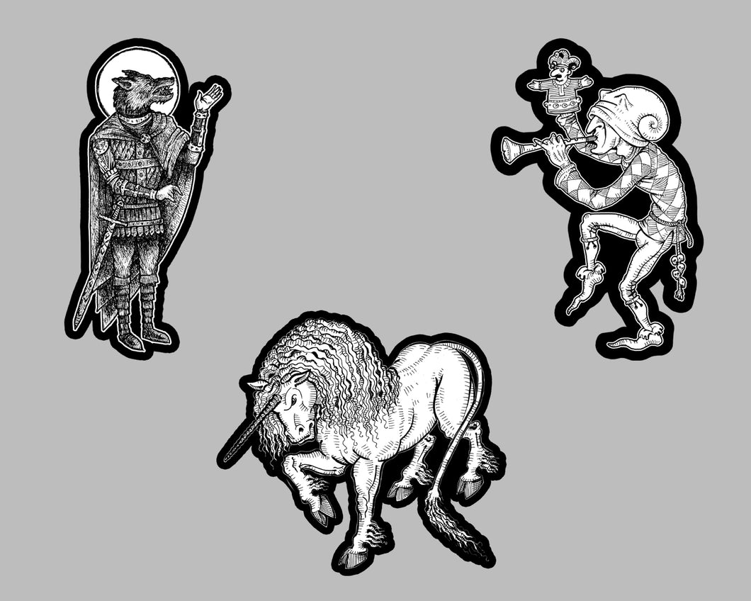 Medieval Sticker Pack